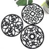 Silicone Coasters, Creatstar Anti-dirty Multi-purpose Insulated Flower Shape Soft And Durable Non-slip Hot Pads And Coasters Cup
