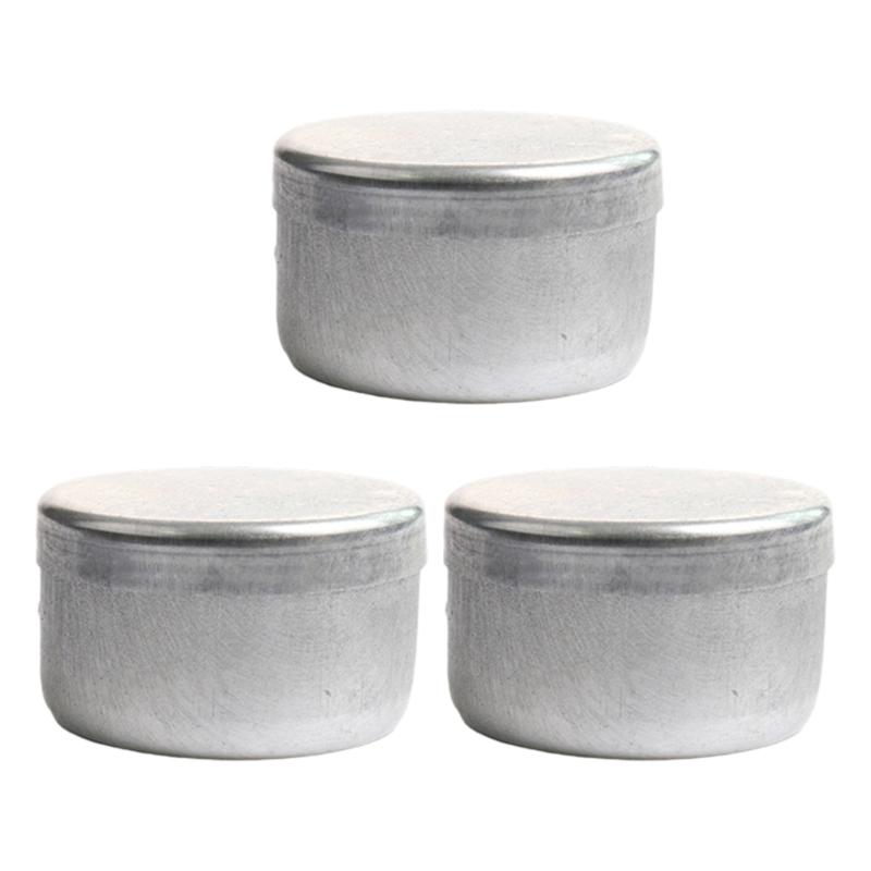 3Pcs Laboratory Soil Aluminum Box Soil Aluminum Box Weighing Box Geotechnical Test Soil Sample Box Laboratory Supplies