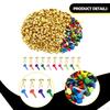 300 Brad Fasteners, Push Pins for Scrapbooking, Craft Supplies, Card Making