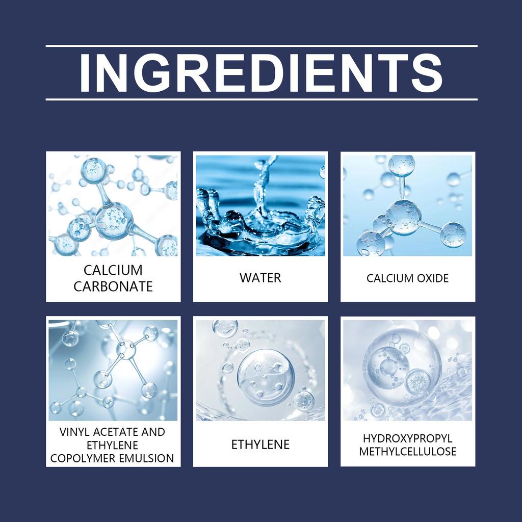 Drywall Kit, Wall Plastering And Scraper, Adhesive Wall Surface Hole Filling For Quick Covering Of Stains And Cracks