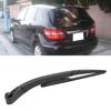 Car Rear Windshield Wiper Arm Blade Set A 245 820 08 44 Black Replacement for Benz B Class W245 B160 2005‑2010