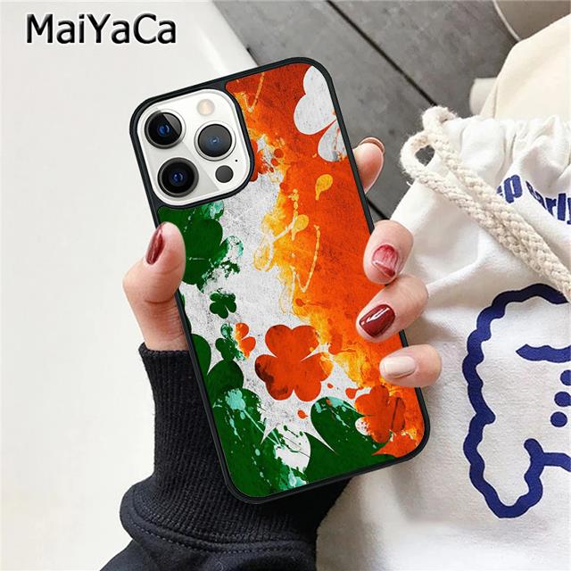 Ireland Irish Flag Phone Case Cover For iPhone 17 Air 16 16e 15 plus 11 12 13 14 pro max coque