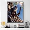 Disney 5D DIY Diamond Painting Lion King Raffichi Theme Illustration Cartoon Full Diamond Mosaic Diamond Painting Art Wall Decoration Craft Set
