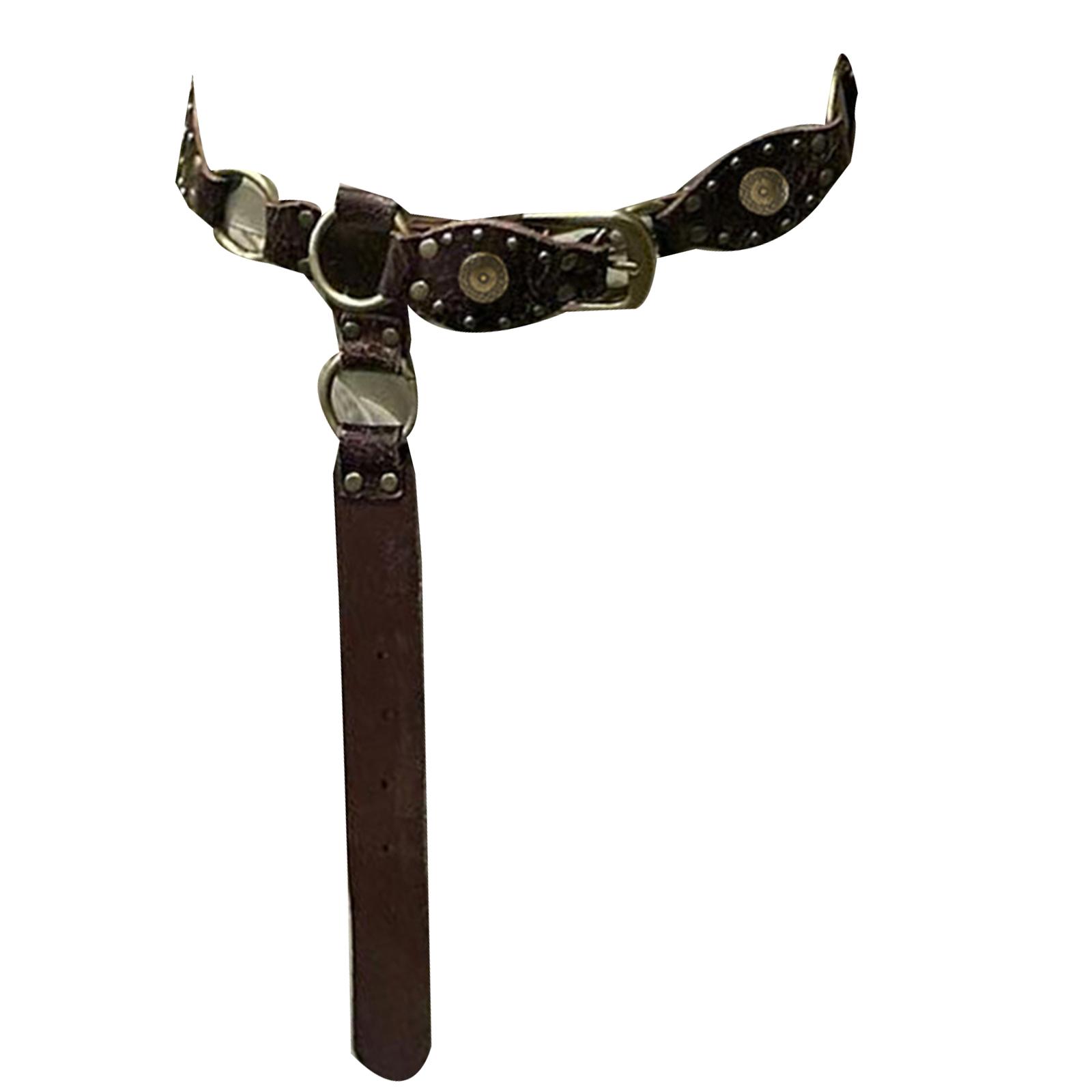 

Взрослый Рельеф Круглая Пряжка Пояс Регулируемый Преувеличенный Личность Пояс для Мужчин Подростков Пальто Платье C