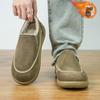 Warm Fur Suede Men Casual Shoes Breathable Comfort Slip-on Mens Driving Shoes Luxury Brand Men Loafers Mens Lazy Shoes Moccasins