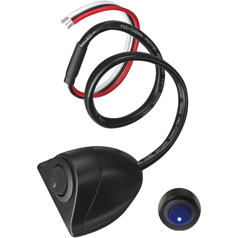 12V/200mA LED Indicator Lights Push-button Switch Automotive Switch Accessory, Protection Rating IP44 Modified Switch Accessorie