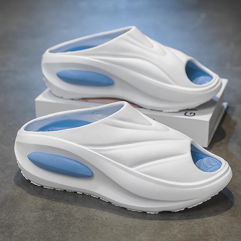 Summer Men s Outdoor Sandals Slippers Beach Comfortable Thick Soft Slides Home Men Casual Shoes Garden Shoes Men Sport Slippers 40-41
