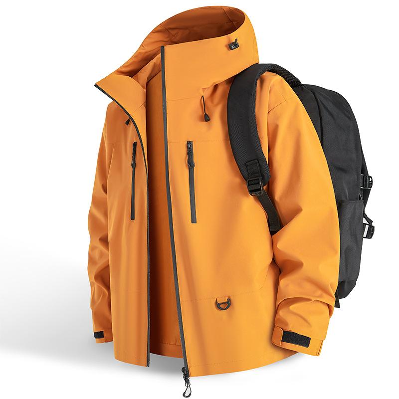 Shocksuit Couple Style Outdoor Couple Shoes Teenager Hooded Jacket Men Casual Jacket Men Single Windproof