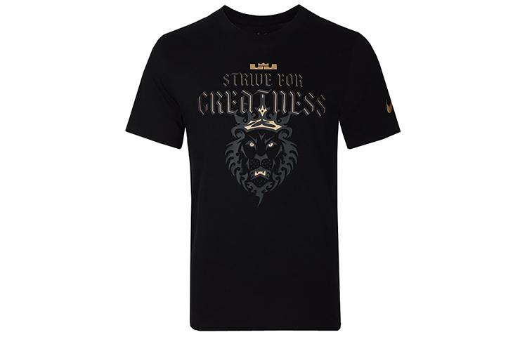 

Nike T Shirts Men s Black Crew Neck Moderate Straight Fit CD1321-010 M