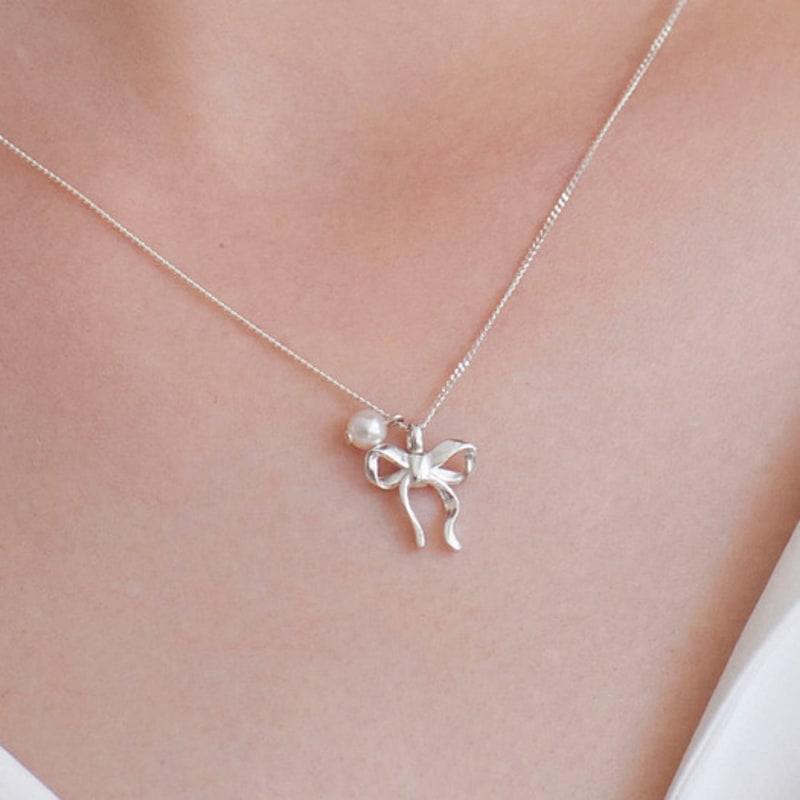 

dmoment (925Silver) Cleo RB Necklace Silver