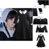 Neues Kinder Langarmkleid Addams Family Cosplay Prinzessinnenstil