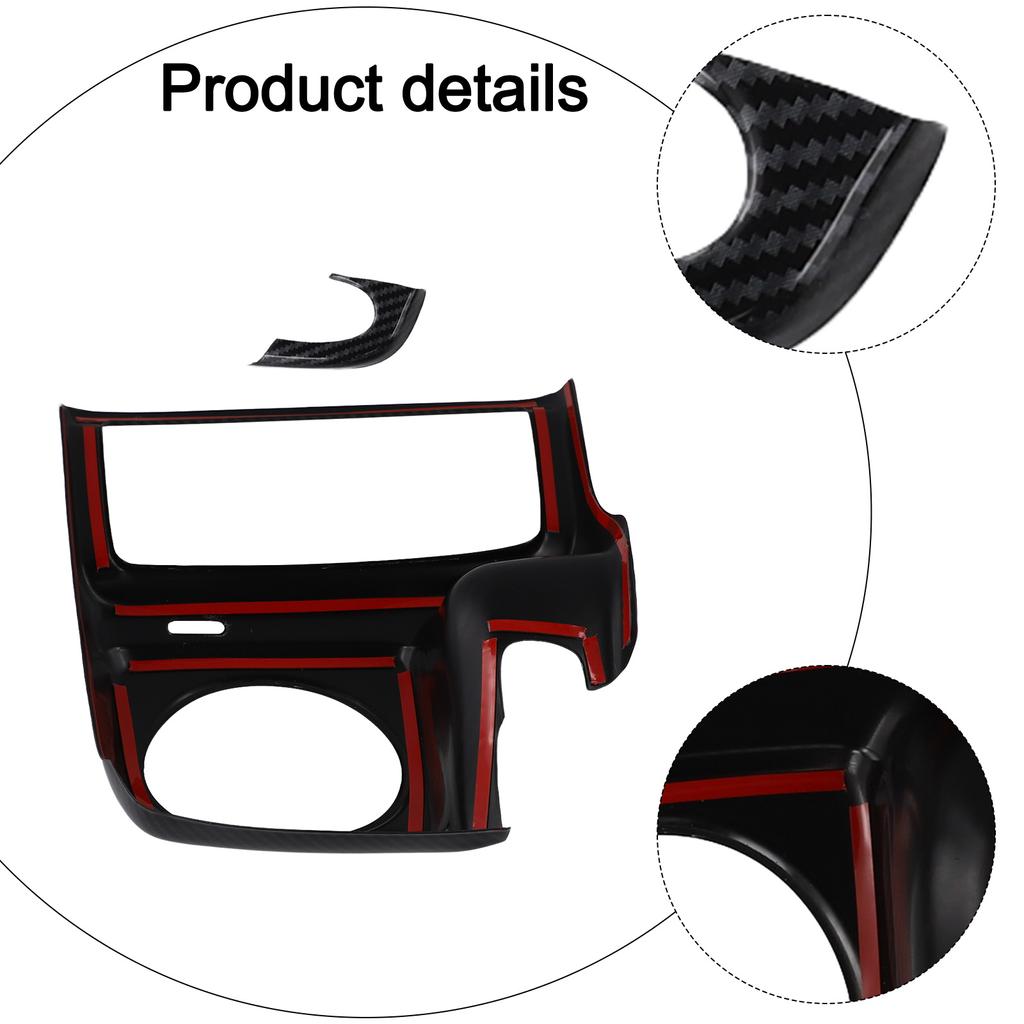 Premium Carbon Fiber Gear Shift Frame Cover Trim for Honda For Civic 2006 2011 Perfect Fit Reliable Performance