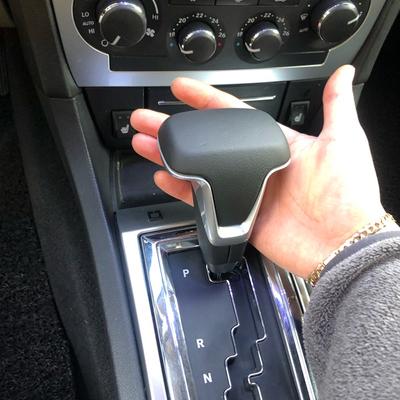 Shift Knob Automatic Gearbox Handles Gear Shift Knob Lever Stick Head  for Chrysler 300C Genuine Leather Handball  Free