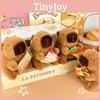 Capybara Plush Keychain For Car Decor With Soft Pp Cotton Filling Characters Included)