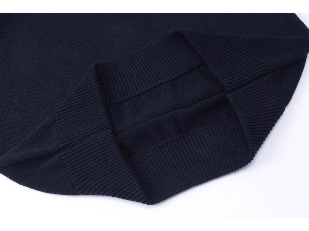 Unisex Trendy Round Neck Jacquard Knit Sweater - Autumn/Winter High-End Style