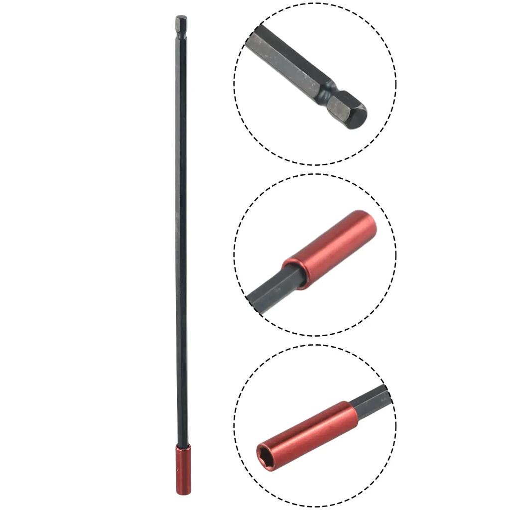 Internal Hexagonal Screwdriver Head Extension Rod Quick Change Bit 1/4 Inch Shank  Screwdriver Tip Holder Hand Tools
