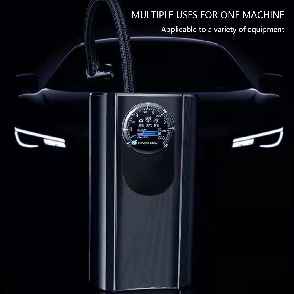 Electric Car Tire Inflator High Precision Mini Air Compressor Quick Inflating Electronic Tire Inflatable Pump Cigarette Lighter