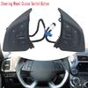Car Steering Wheel Cruise Switch Button Audio Volume Control Switch Buttons For Citroen Cactus DS5 DS6-M53K