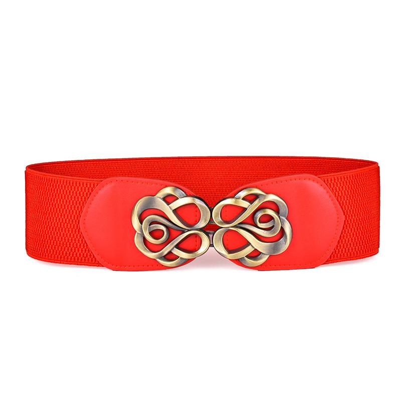 Waist Seal Ladies Elastic Elastic Canvas Schoolgirl Jeans Decorative Personality Belt