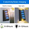 Up and Down Lighting Solar Wall Light, Outdoor Waterproof Wall Washing Sconce, Wireless Solar Powered Lamp for Garden Patio Yard Home Decoration