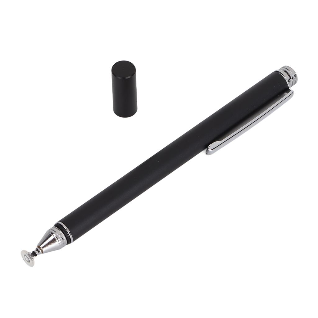 Active Stylus Pen Accurate Sensitive Silent Magnetic Cap Aluminium Alloy Wear Resistance Smart Touch PenBlack