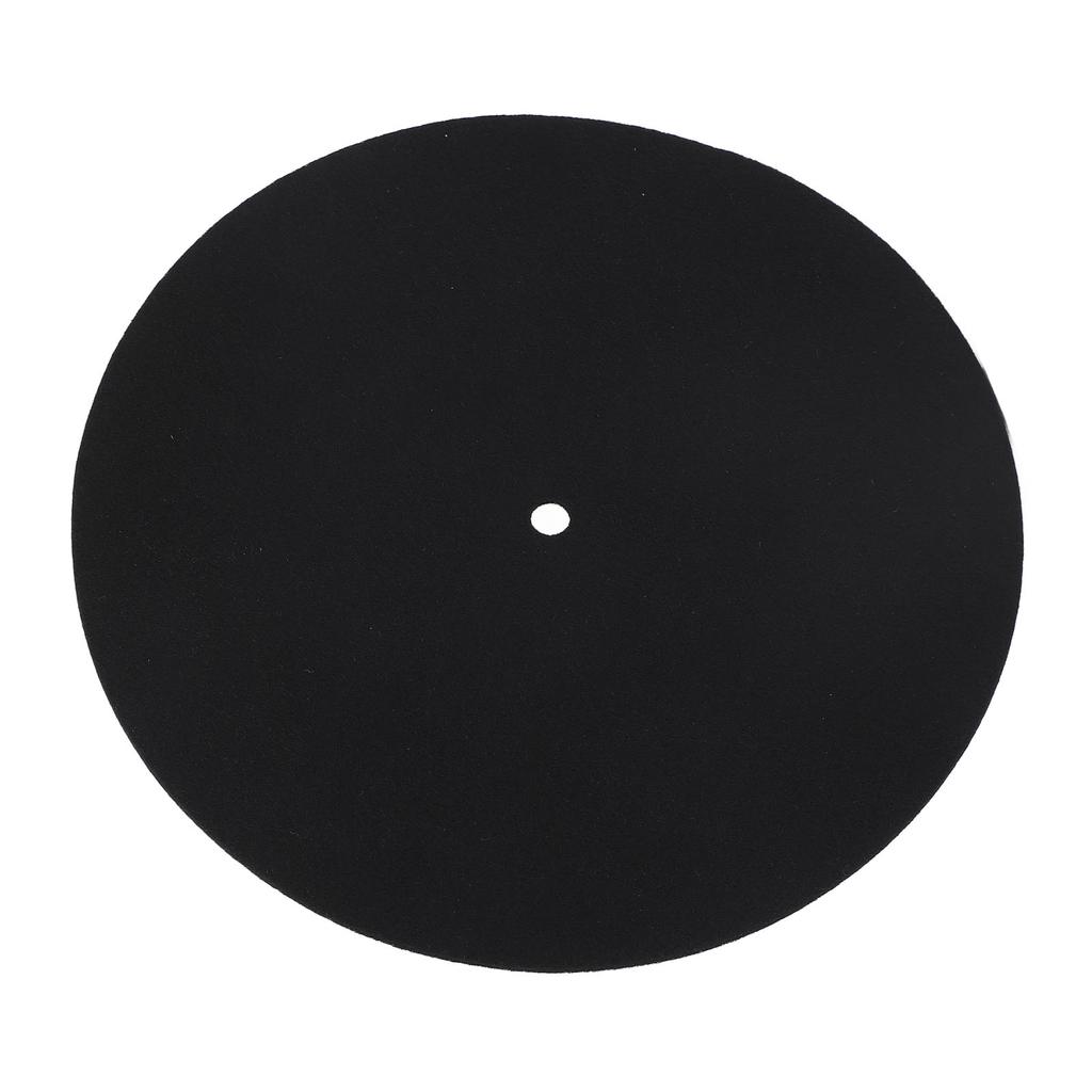 Plattenspieler Slipmat Wollmatte Vibrationsreduzierung Rutschfestigkeit Klangverbesserung Schallplatten-Plattentellerauflage Plattenspieler Wollpad