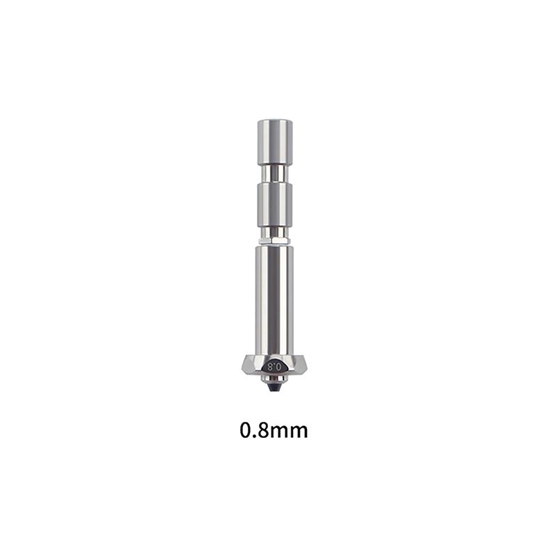 Für Anycubic Kobra 3 Max Düse Hotend Kobra 3 Max Kombi Schnellwechseldüse Gehärteter Stahl 0.4 0.6 0.8 Kobra 3 Max Zubehör
