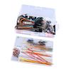 830 Steckpunkte Breadboard mit Stromversorgungsmodul DIY Schaltung Jumperkabel Elektronikbausatz