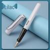 Blue Erasable Fountain Pen for Students with Refillable Heat-Erase Ink and Eraser, Ideal for Writing Practice