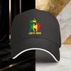 Lion of Judan Rasta Colors Baseball Cap Unisex Polyester Adjustable Casual Headwear