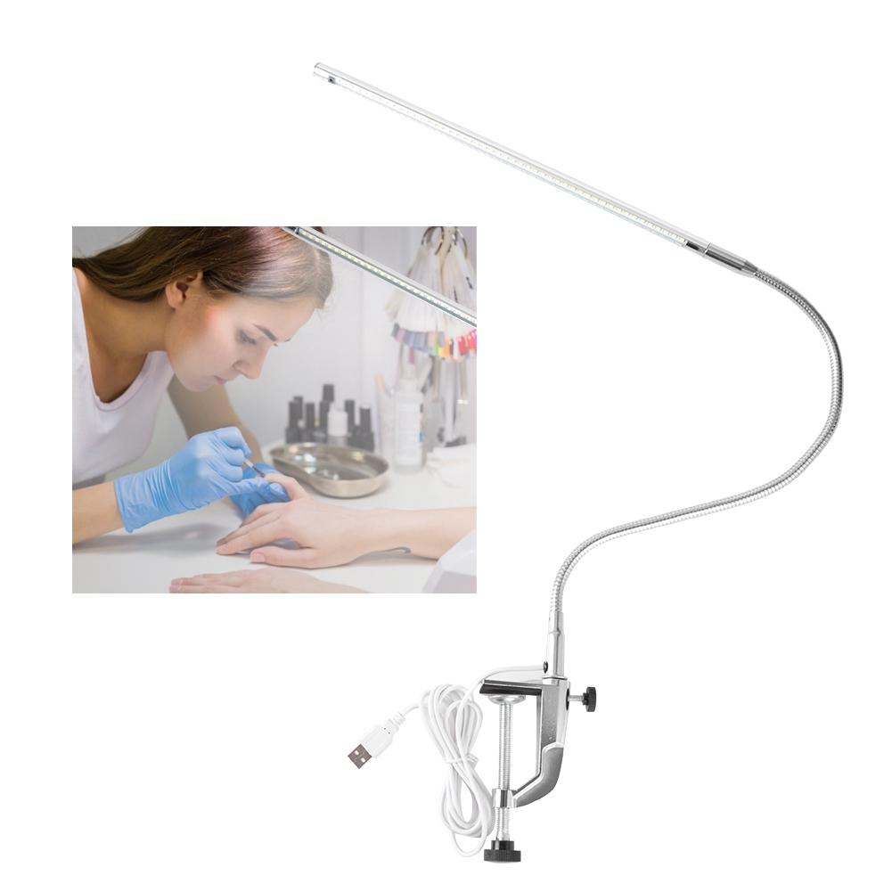 USB Adjustable LED Desk  less than span class="ui-risk_flag3" more than Lamp less than span more than  Clip Table Lamps for Manicure