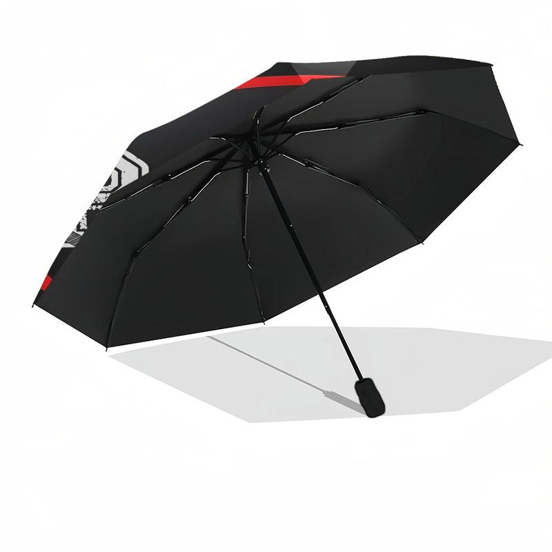 1pc ROCK GUITAROpen/Close Umbrella-Windproof, Compact Travel Umbrella, Sturdy 8-Rib Shaft, Outdoor Accessory1178