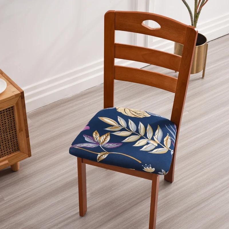 1PC Esszimmerstuhlbezüge Stuhlhussen Elastischer Stretchstoff Armless Abnehmbarer waschbarer Stuhlschutz