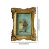 Picture Frame Tabletop Display Stand Decoration Multifunctional DIY Resin Ornament Photo Holder for
