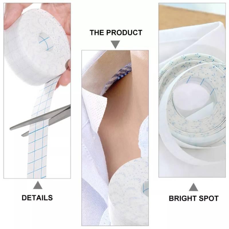 Fasola Sweat Absorbing Collar Stickers For Clean Shirt Neckline Protection