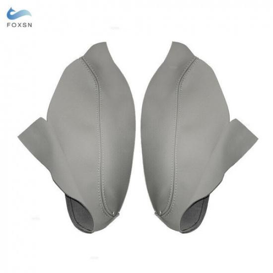 For Dodge Charger 11-19 Front Left& Right Inner Door Armrest Panel LEATHER Cover