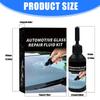 Complete Windshield Repair Set Includes Resin Solution And Curing Film For Seamless Crack Elimination Curing Film Tools