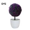 Künstliche Topfdekoration, Topiary, Kugelform, Bonsai, Kunstpflanze, Heimdekoration