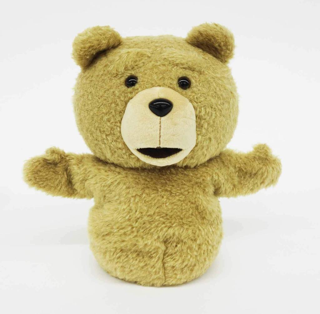 Ted2 Plush Hand Puppet Ted Total Length 24cm
