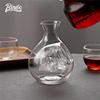 Japanese Clear Crystal Ice Jug Lead Free Glass Wine Bottle Bar Whiskey Flask Sake Beer Cooler Wine Dispenser Carafe Decanter