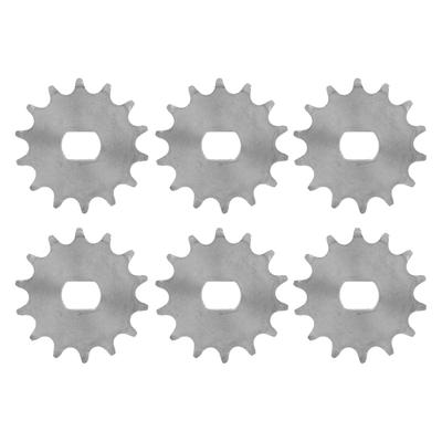 6 Buc. Roată Lanț Pinion Bicicletă Viteză Tăiat Motor Accesoriu Tip 420 14 Dinți Diametru Interior 12x17mm
