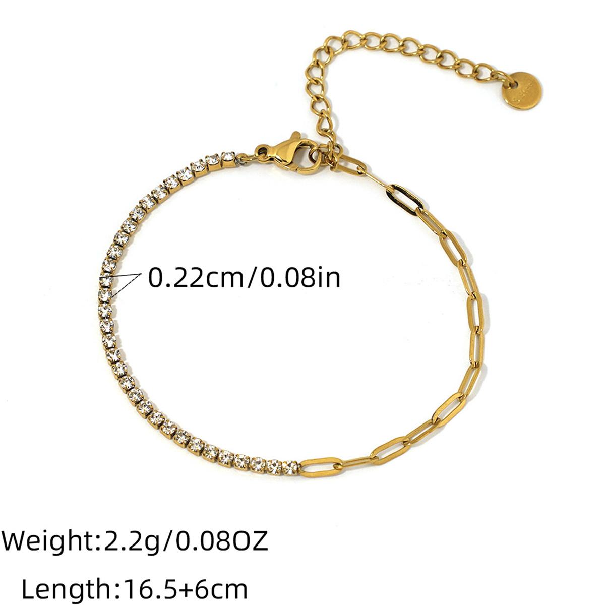 

Geometric CZ Bezel Tennis Bracelet For Women Girl Classic Fashion High Quality 5A Cubic Zirconia Zircon