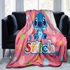 1pc. Cute Stitch Print Blanket, Perfect for Home, Office, Outdoor Use & Gift Idea