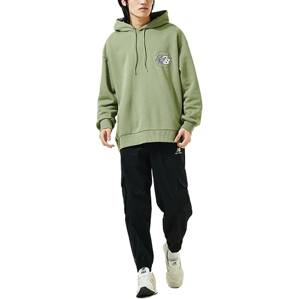 New Balance Sweatshirt Men's Green AMT23348-OLF