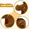 Year Horse Hat Plush Costume Animal Headwear for Pub Dress up Kids Adults