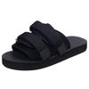 Fashion Men's Flat Bottom Sandals Summer Magic Patch Couple Slippers Outdoor Non-slip Vietnamese Beach Shoes Outer Wear Slippers Hombre