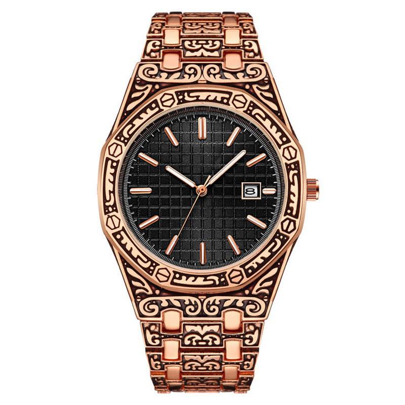 Men's Luminous Octagonal Classic Watch - Trendy Business Style