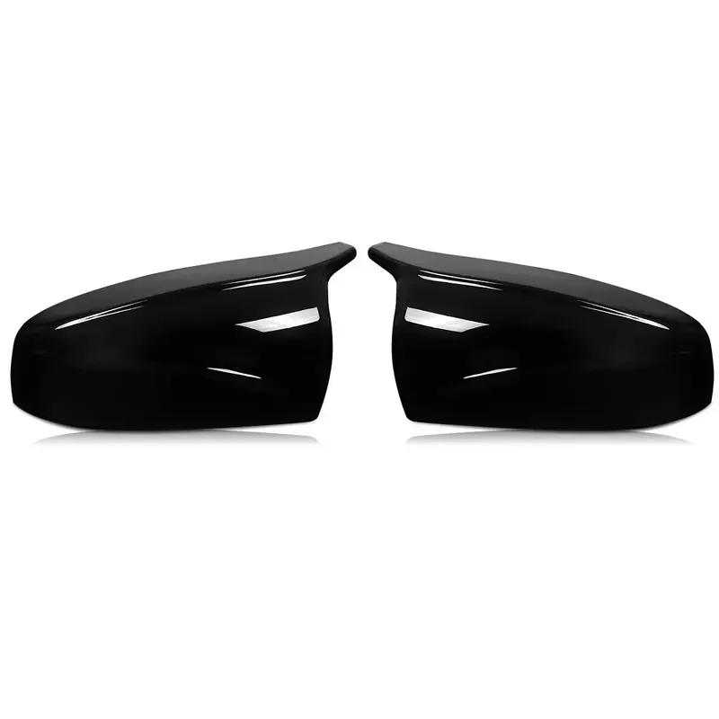 Per BMW X5 E70 X6 E71 2007-2013 ABS Carbonio Sostituzione Auto Copertura Specchietto Retrovisore Laterale Tappo Ala Calotta Esterna Alloggiamento Porta Rivestimento