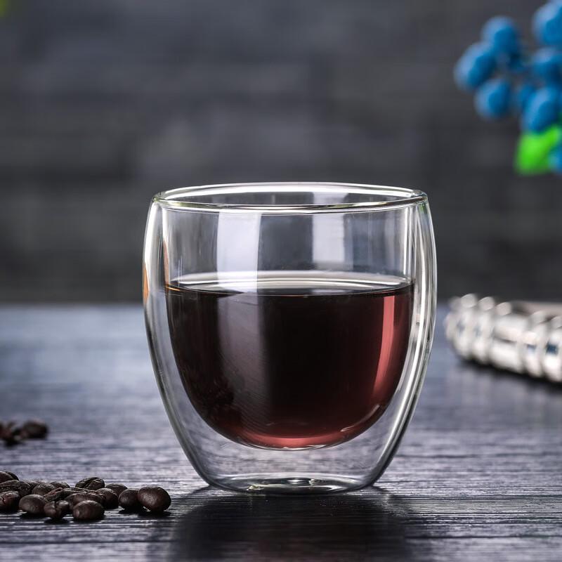 SX Double Wall Insulated Glass Cup