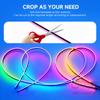 LED Ambient Light Car Interior Lights Strip Neon RGB Environment Lamp Car Auto Decoration Accessories 10 in 1 Neon Lights 4